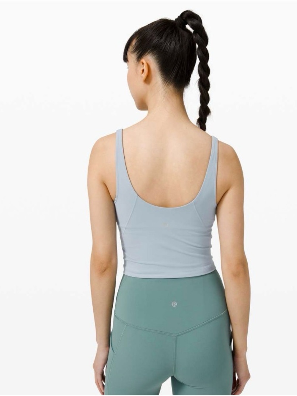 🍋🍋Lululemon Align Tank Top
Chambray blue/grey V-Neck Crop Tank Top, sz 2, guc - Picture 2 of 9